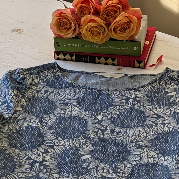 Seasalt Cornwall Veryan Shift Dress, US 4, Blue - Picture 6 of 10